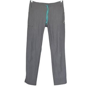 Figs Scrub Pants Womens Size S Gray Yola Skinny Technical Collection TW2000R